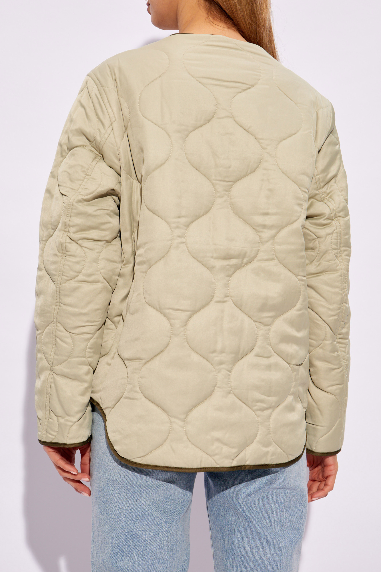 All saints sale quilted jacket